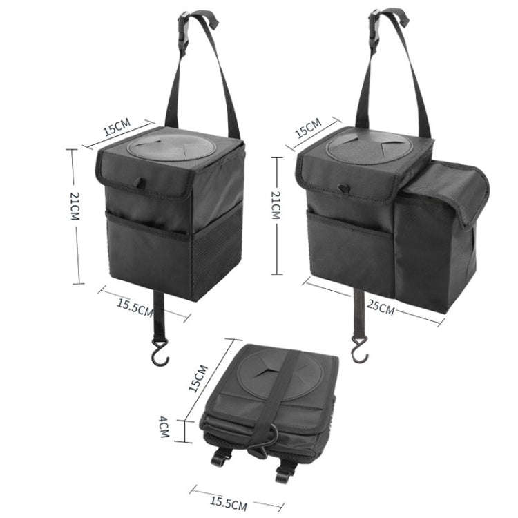 SN720 Car Multifunctional Trash Can Hanging Foldable Storage Bag, Style: Towel Trash Can