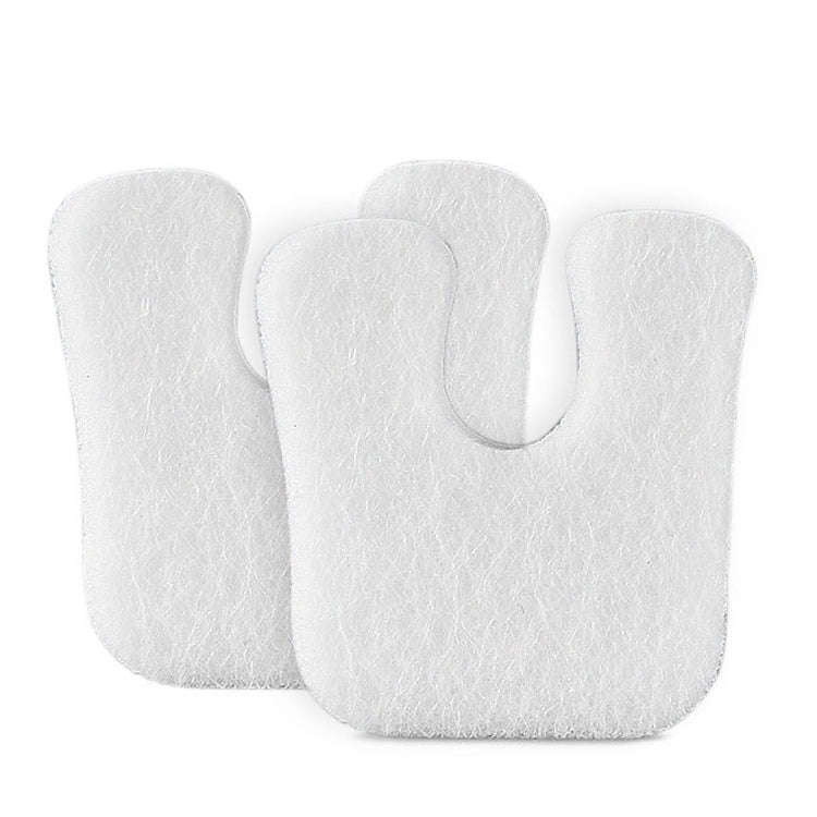 U-Type Sheep Felt Hairy Function Stickers(White)