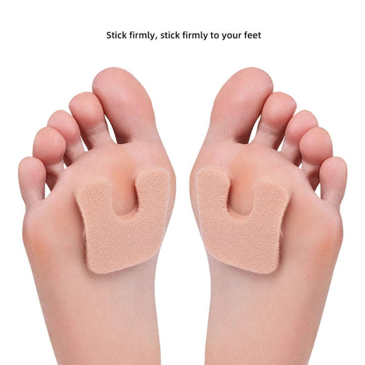 U-Type Sheep Felt Hairy Function Stickers(White)