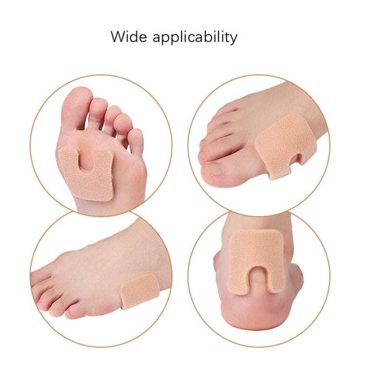 U-Type Sheep Felt Hairy Function Stickers(White)