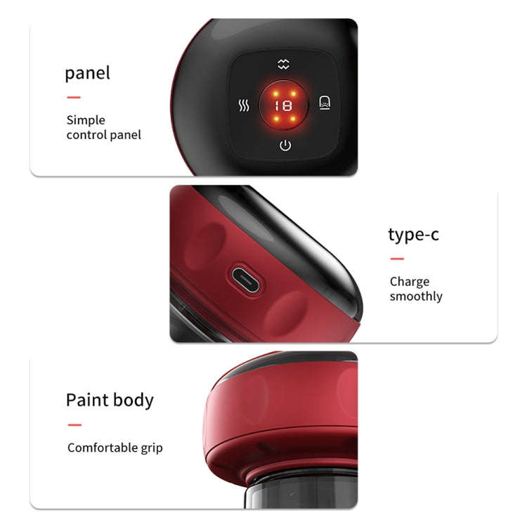 12-speed Charging Electric Cupping Massage Device(Red Wine)