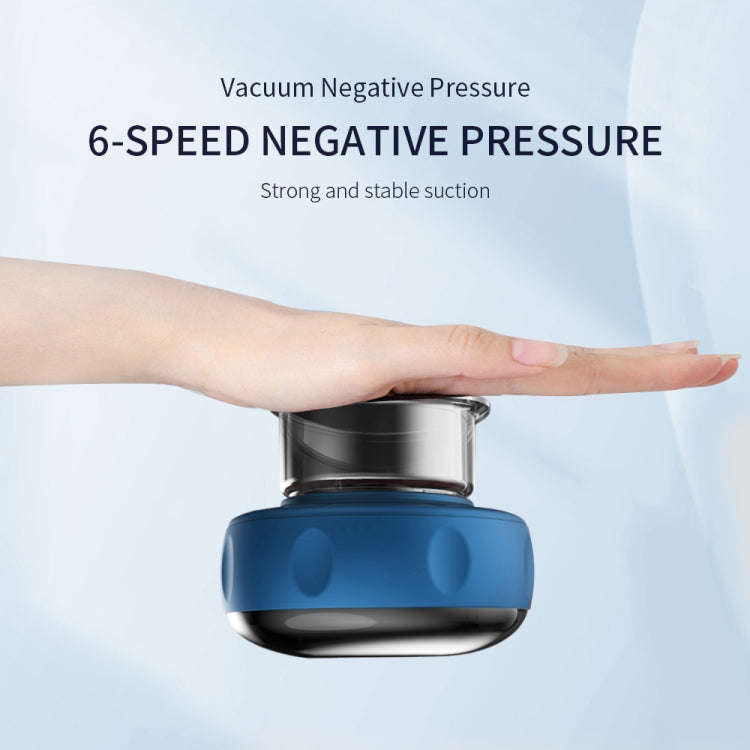 6-speed Charging Electric Cupping Massage Device(Black)