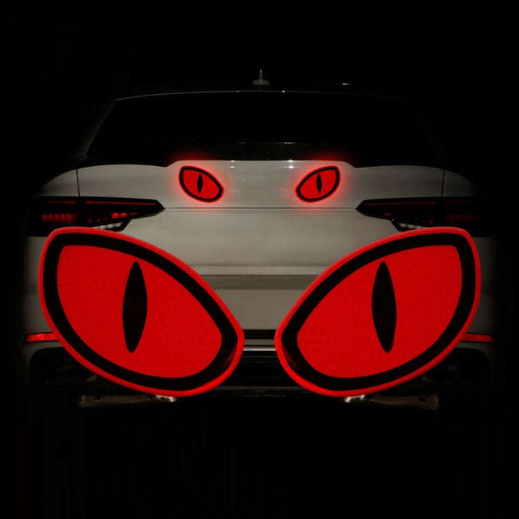 Car Safety Warning Reflective Stickers(Diamond Red)