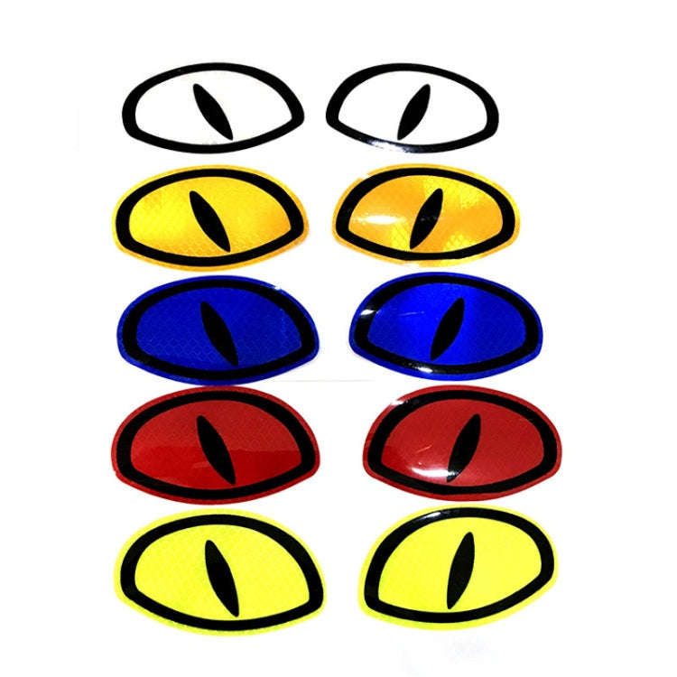 Car Safety Warning Reflective Stickers(Fluorescent Yellow)