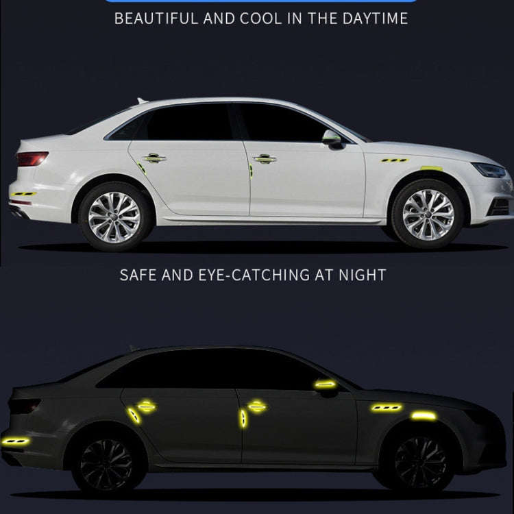 Car Safety Warning Reflective Stickers(Diamond Blue)