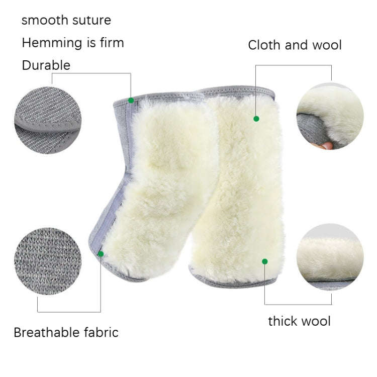 Warm And Thickening Anti-Cold Wind Riding Protective Gear(Gray M)