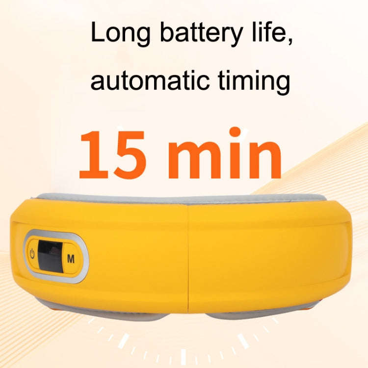 Children Smart Eye Protector Eye Hot Compress Vision Goggles(Yellow)