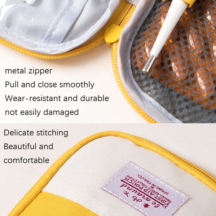 Travel Home Portable Medical Bag, Color: Red Large