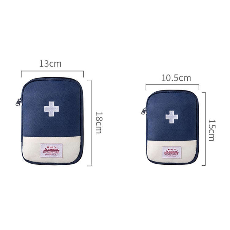 Travel Home Portable Medical Bag, Color: Red Small