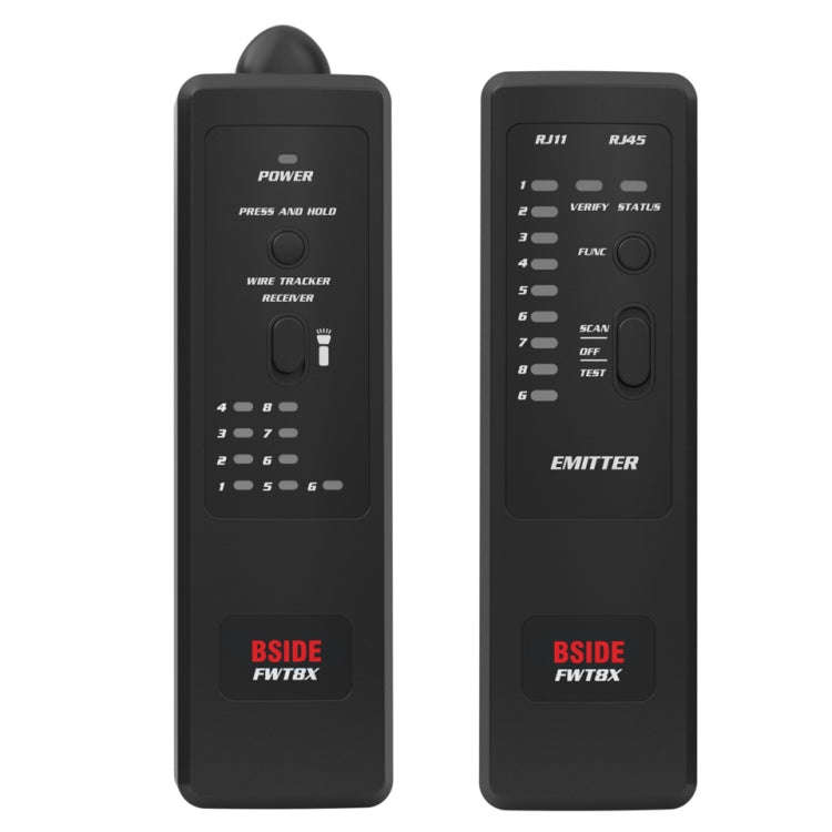 BSIDE FWT8X  Dual Mode Network Wire Tracker Cable Toner RJ45 RJ11 Accurate Ethernet LAN Tracer