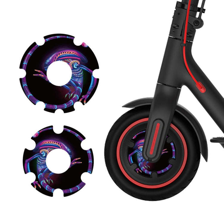 1 Pair Scooter Motor Waterproof Protective Sticker For Xiaomi Mijia M365 / M365 Pro / Pro 2 / 1S(...