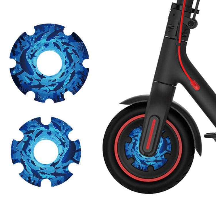 1 Pair Scooter Motor Waterproof Protective Sticker For Xiaomi Mijia M365 / M365 Pro / Pro 2 / 1S(...