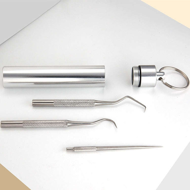 Portable Metal Bending Needle Hook Tooth Signed Tabs Set(Large 3 In 1)