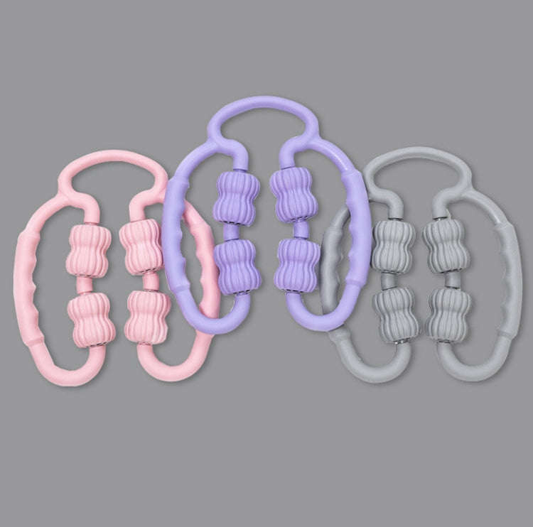 Ring-shaped Stovepipe Foam Roller Massage Roller(Random Color Deliver)