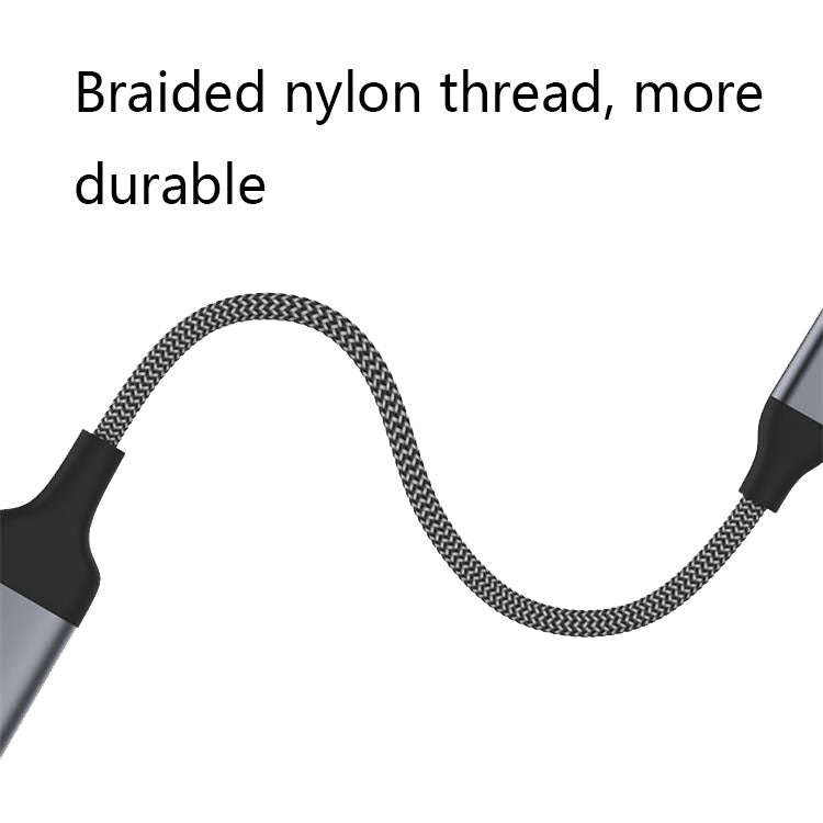 QGeeM QG-UA09 Type-C To HDMI Cable, Length: 3m