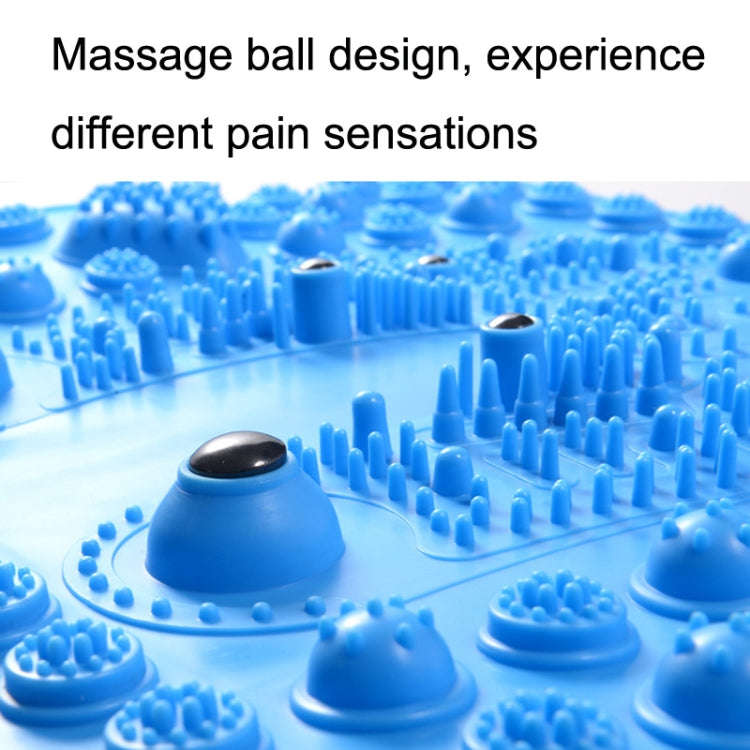 Fitness Toe Pressing Board Foot Magnetic Therapy Massage Pad(Red)