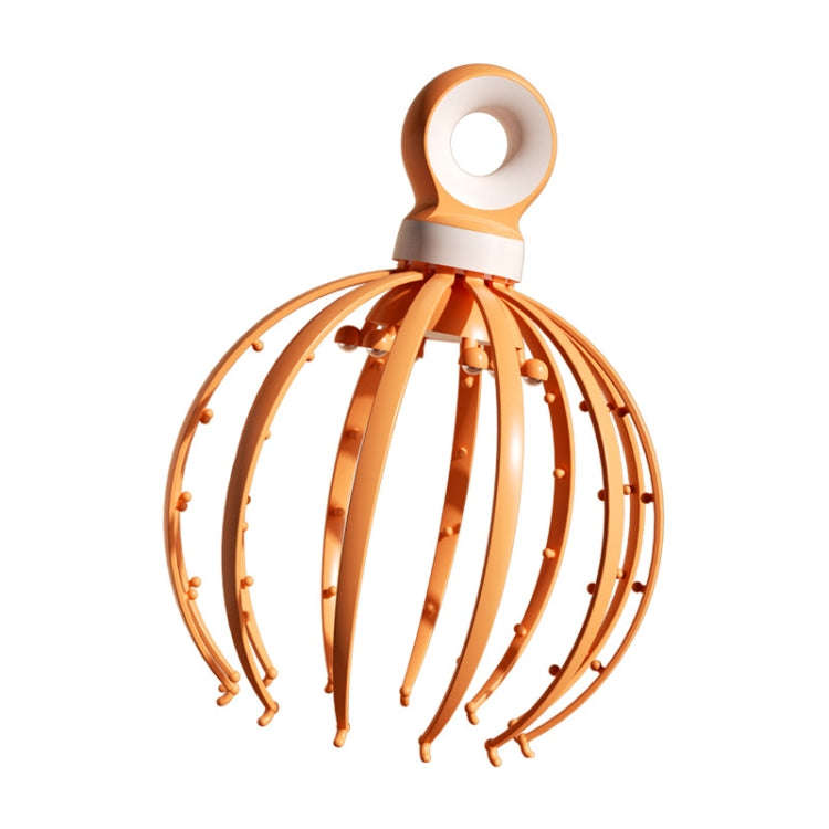 D18 Head Massager Relax Scalp Meridian Massager, Style: 12 Claw (Pink)