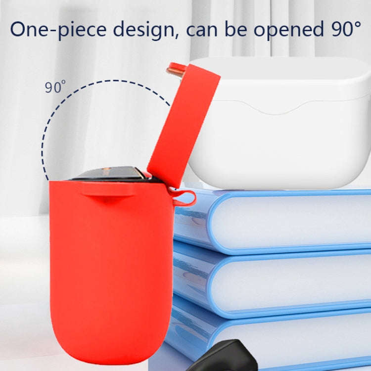 2 PCS Bluetooth Earphone Silicone Protective Cover with Hook For Sony WF-1000XM3(Transparent)