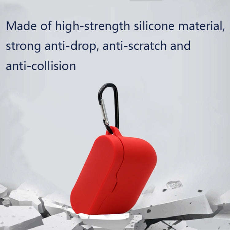 2 PCS Bluetooth Earphone Silicone Protective Cover with Hook For Sony WF-1000XM3(Transparent)