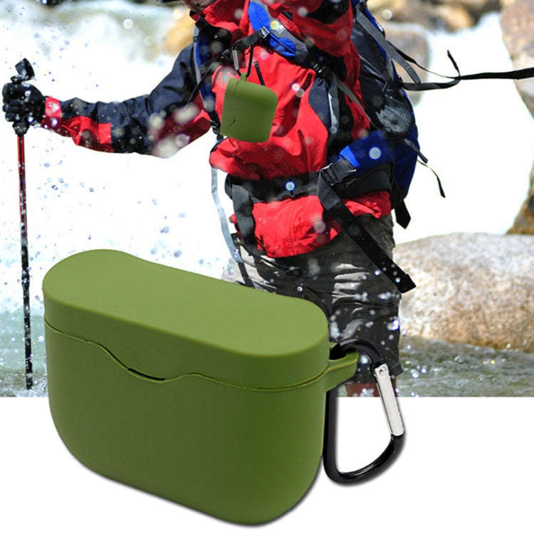 2 PCS Bluetooth Earphone Silicone Protective Cover with Hook For Sony WF-1000XM3(Transparent)