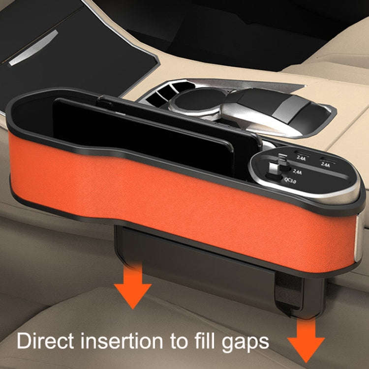 Multifunctional Car Seat Slot Storage Box, Style: Storage Type