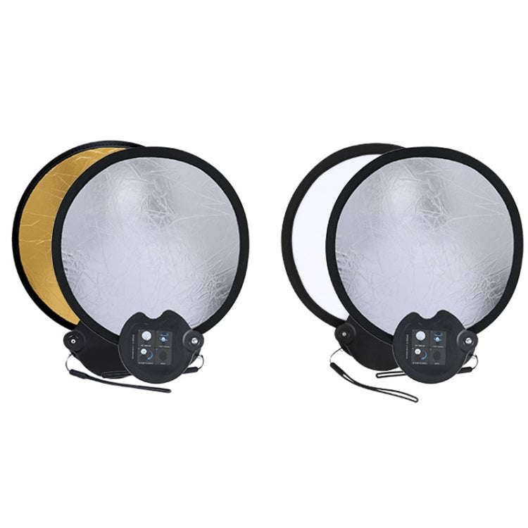30cm Double-sided Beauty Photo Live Broadcast Fill Light Board with Storage Box(Gold + Silver)