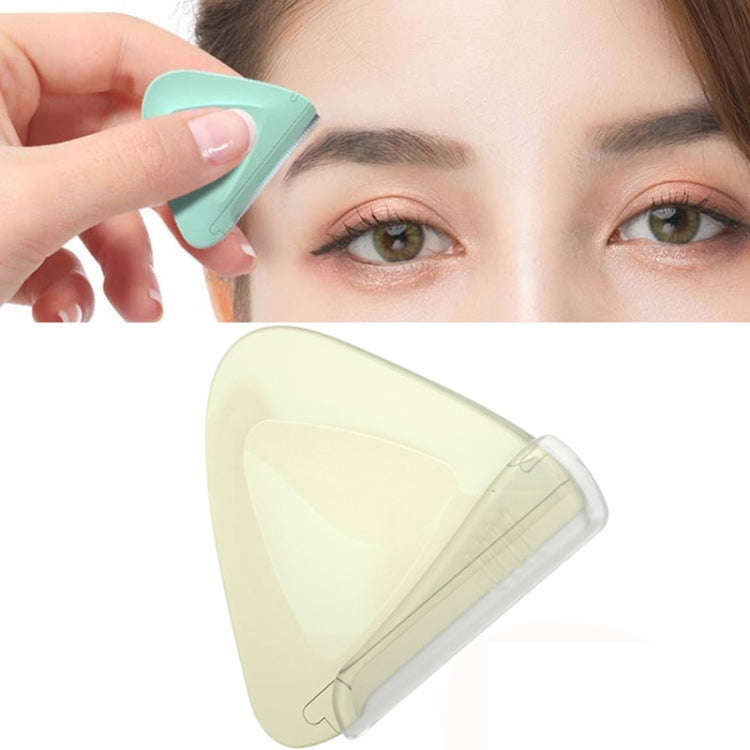 2 PCS/Box Small Triangular Eyebrow Trimmer(White + Purple)