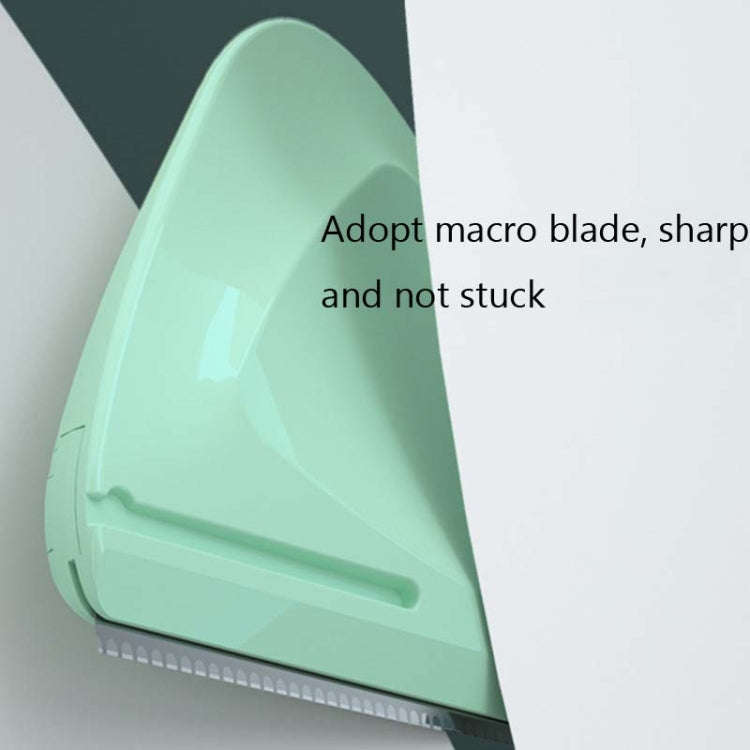 2 PCS/Box Small Triangular Eyebrow Trimmer(White + Green)