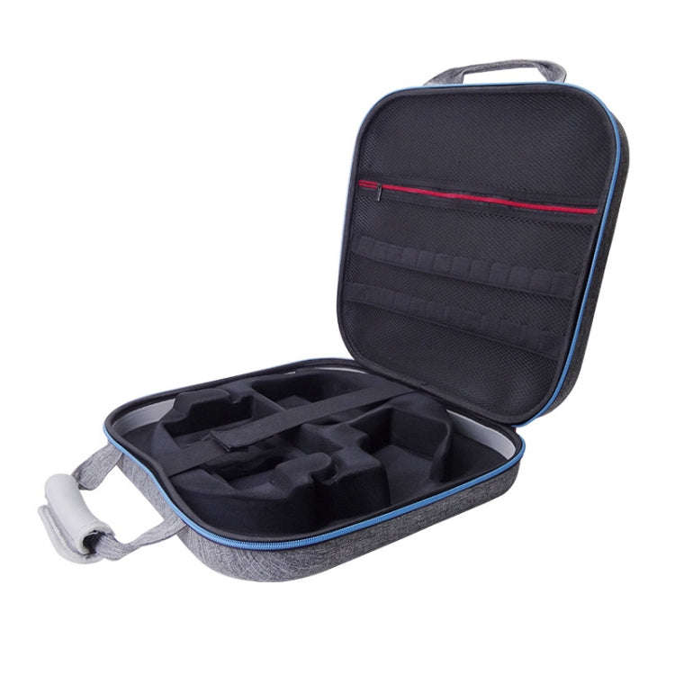 GH1865 EVA Hard Shell Fitness Ring Game Console Storage Bag For Nintendo Switch(Black)