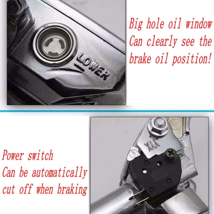 Chrome Motorcycle Brake For Honda CB400F/CB400SF /CB400 /CB500 /CBF500 /CBF600 /NC70(Right)