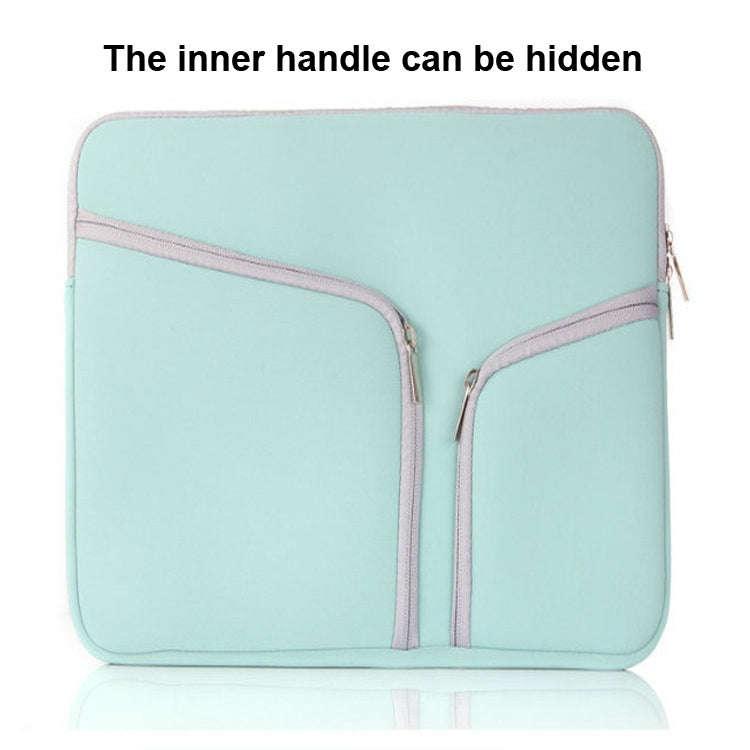 T228 Diving Material Computer Bag Multi-pocket Laptop Liner Bag, Size: 10 Inch(Blue)