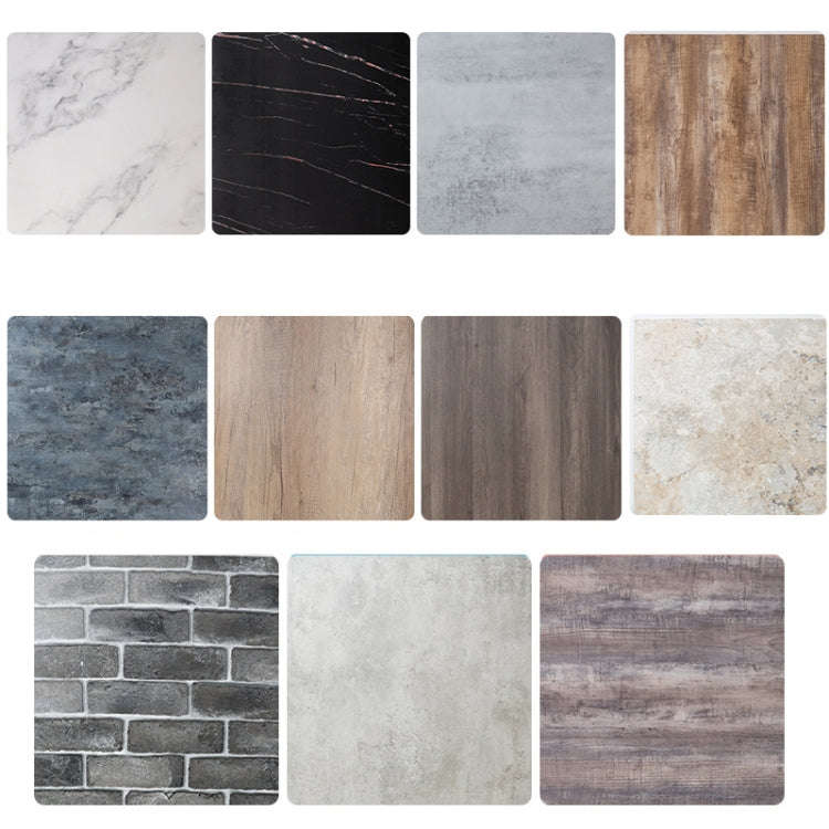 40x40cm PVC Photo Background Board(Rust Frozen Stone)