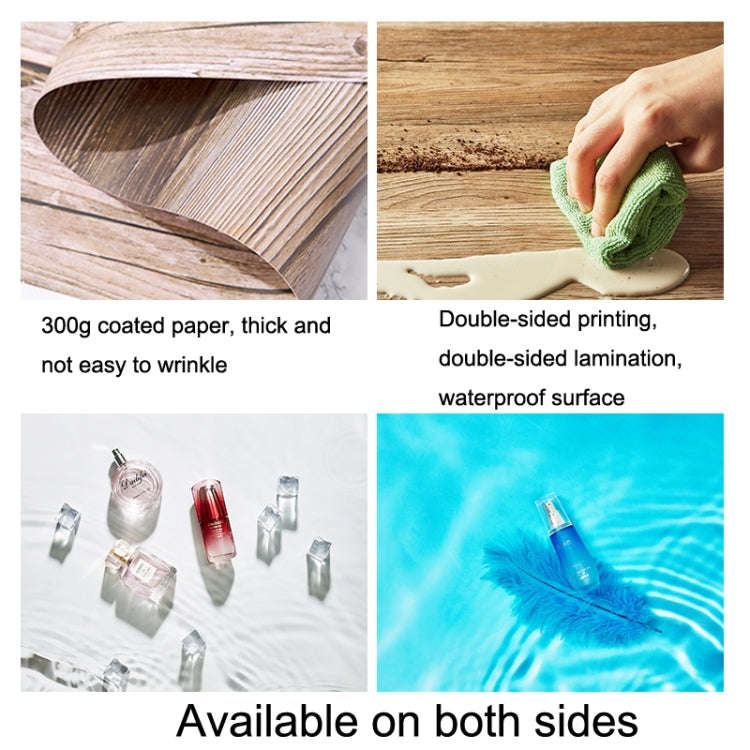 2 PCS 3D Stereoscopic Double-sided Photography Background Board(Ozi Soap)