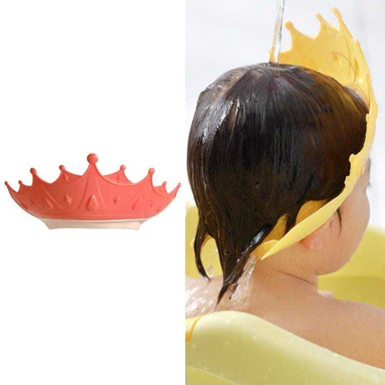 Baby Shampoo Waterproof Adjustable Ear Guards(Kenting Red)