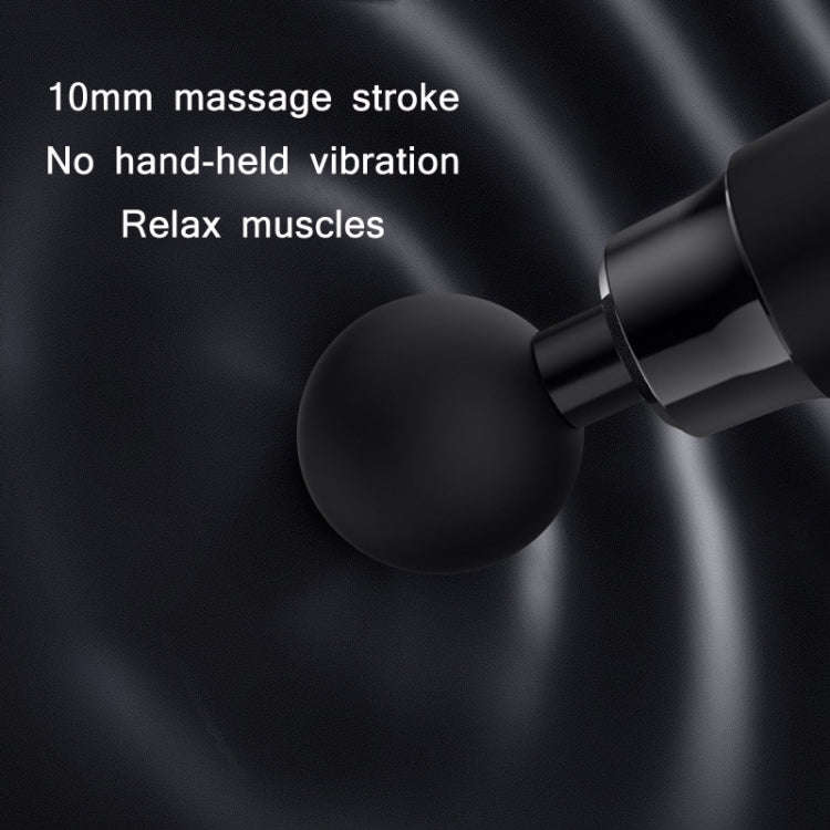 PS818 Variable Speed Vibrating Mini Muscle Fascia Relax Massager, Specification: 12 Gear (Red)