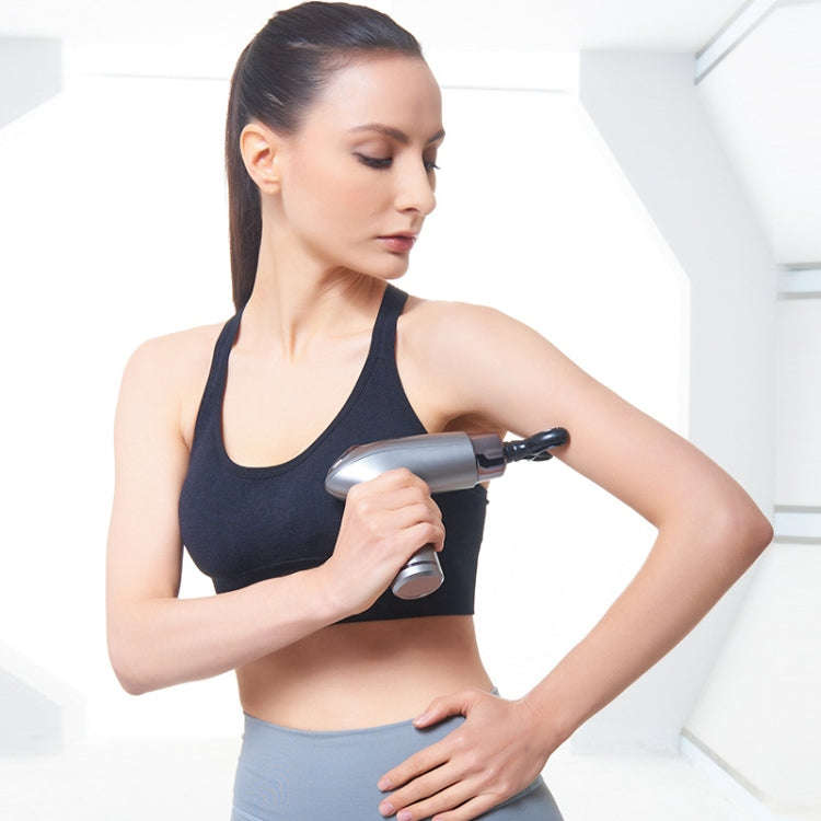 PS818 Variable Speed Vibrating Mini Muscle Fascia Relax Massager, Specification: 12 Gear (Red)