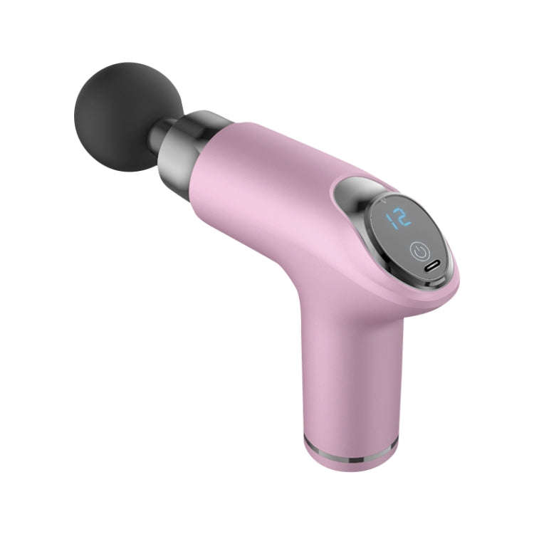 PS818 Variable Speed Vibrating Mini Muscle Fascia Relax Massager, Specification: 12 Gear (Pink)