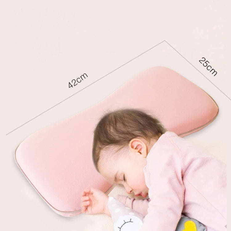 Infant Memory Foam Pillow Four Seasons Universal Comfort Pillow For Children(Pink)