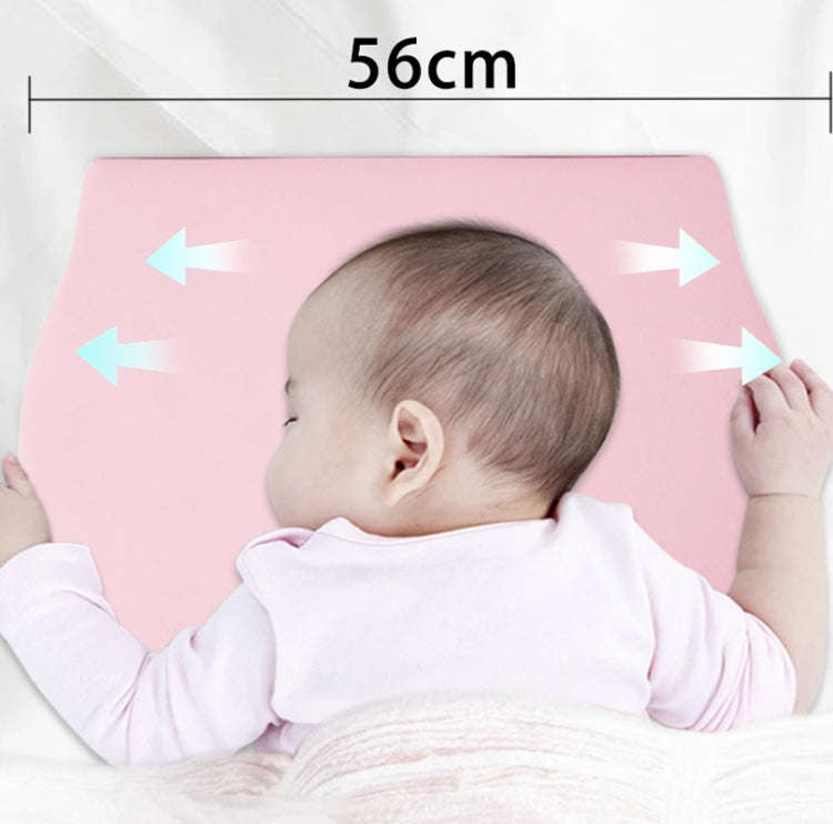 Newborn Anti-spit Milk Ramp Cushion Toddler Back Care Pillow(Pink)