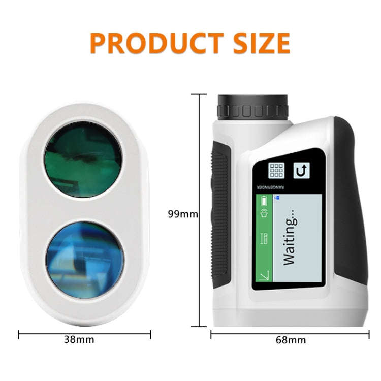 ARTBULL Touch Screen Golf Laser Speed Measurement Rangefinder(NP600)