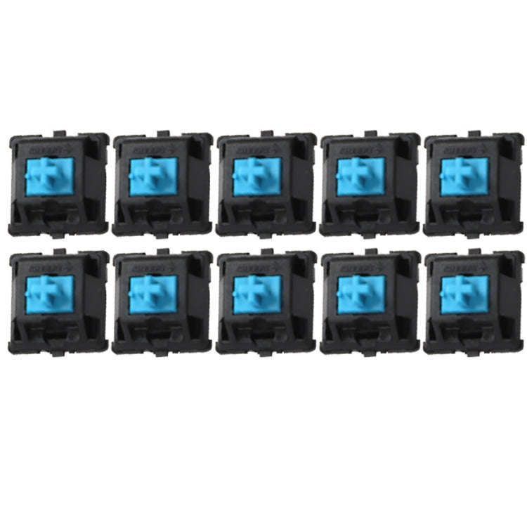 10PCS Cherry Shaft MX Switch Linear Keyboard Shaft, Color: Green Shaft