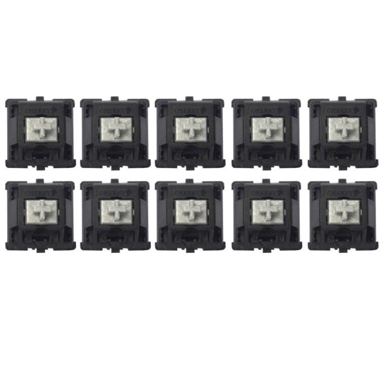 10PCS Cherry Shaft MX Switch Linear Keyboard Shaft, Color: Silver Shaft
