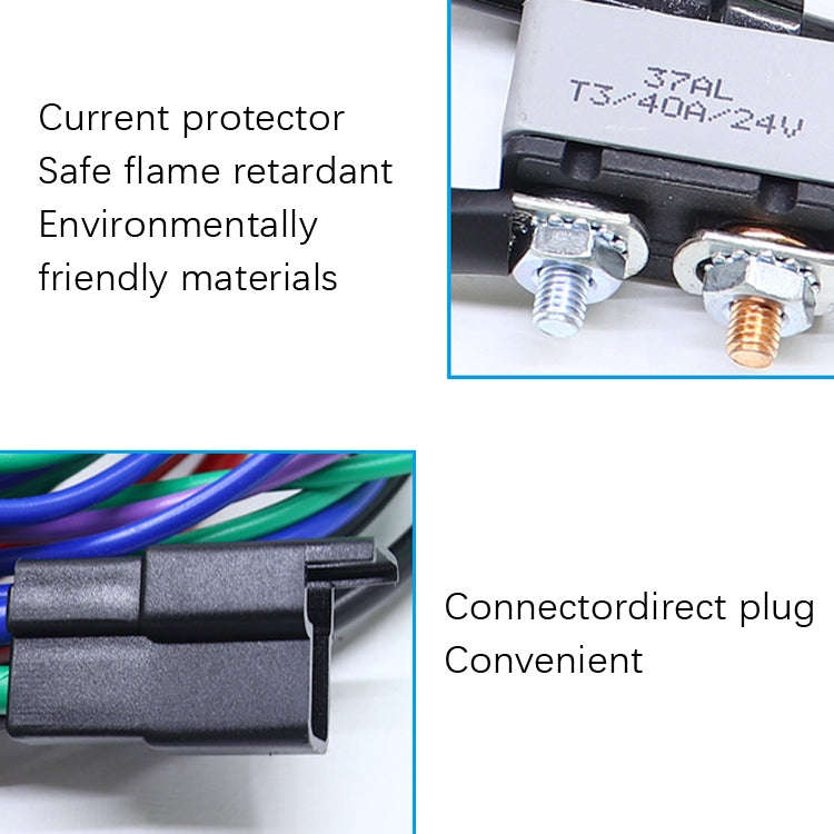 7014G Marine Harness Insertion Plate Tilt Flattening Device Harness Suitable For CMC / TH, Rated ...