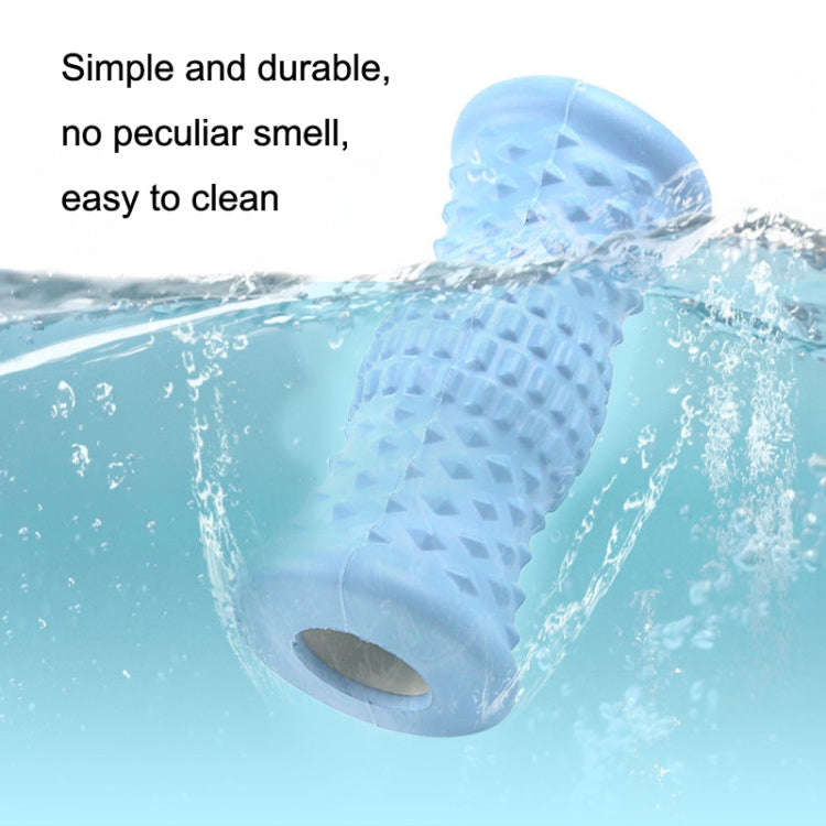 EVA Mini Fitness Roller Foot Massage Acupressure Relaxation Massage(Sky Blue)