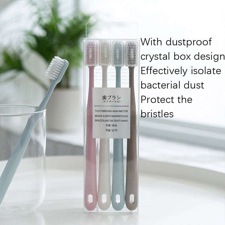 2 Boxes RAOYI Nano Toothbrush Ceramic Hand Brush Handle(Makaron)