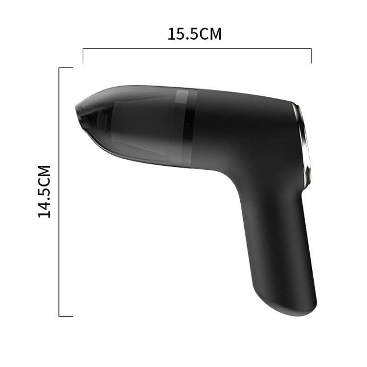 Home Handheld Desktop Cleaning Wireless Vacuum Cleaner Small Powerful Car Vacuum Cleaner(Black)