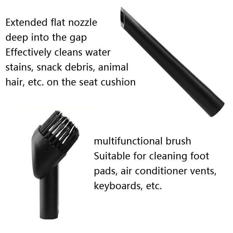 Home Handheld Desktop Cleaning Wireless Vacuum Cleaner Small Powerful Car Vacuum Cleaner(Black)