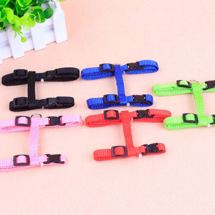 I-shaped Nylon Cat Leash Pet Chest Strap(Blue)