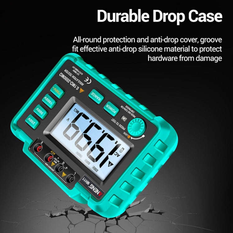 ANENG MH11 High Voltage Digital Insulation Resistance Voltage Tester(Red)