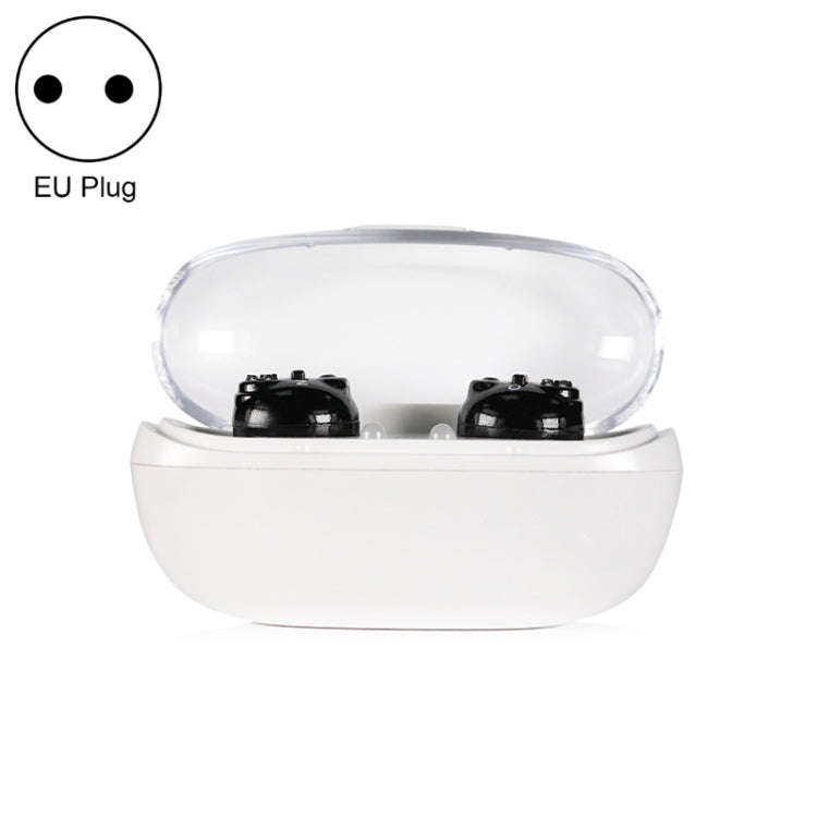 Magnetic Charge Dual-unit Sound Collector, Specification: EU Plug(Black)